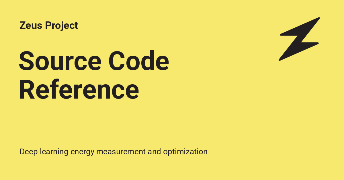 Source Code Reference - Zeus Project